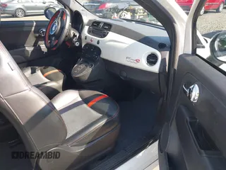 2013 FIAT 500e with VIN 3C3CFFGE8DT753420, listed as a IAAI auction lot 42095388 with 78,264 mi miles. Bid and sale history available at carsss.com. Image 5.