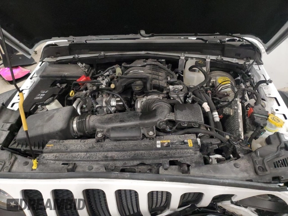 2023 Jeep Wrangler Rubicon with VIN 1C4HJXFGXPW534692, listed as a Copart auction lot 50466225 with 29,619 mi miles and Salvage title. Bid and sale history available at DreamBid. Image 14.