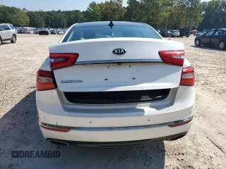 2015 Kia Cadenza Premium with VIN KNALN4D7XF5188175, listed as a Copart auction lot 74464894 with 91,193 mi miles and Salvage Title. Bid and sale history available at carsss.com. Image 6.