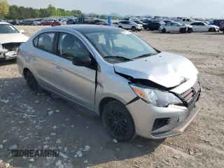 2023 Mitsubishi Mirage G4 ES with VIN ML32FUFJ1PHF00748, listed as a Copart auction lot 52071044 with 41,590 mi miles. Bid and sale history available at carsss.com. Image 4.