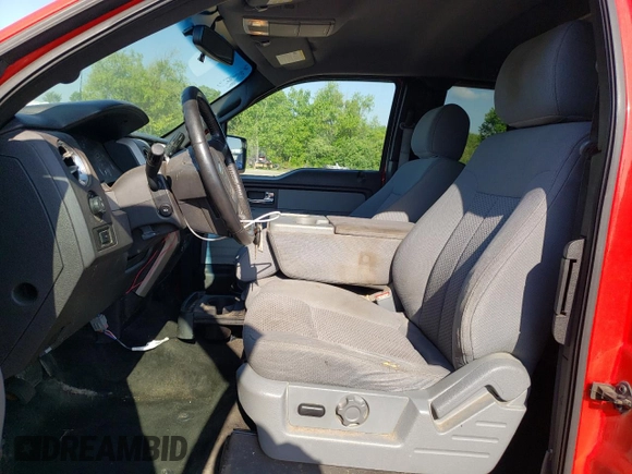 2012 Ford F-150 XL with VIN 1FTFX1ET3CFB11562, listed as a Copart auction lot 63580935 with 168,449 mi miles and Clean title. Bid and sale history available at DreamBid. Image 7.