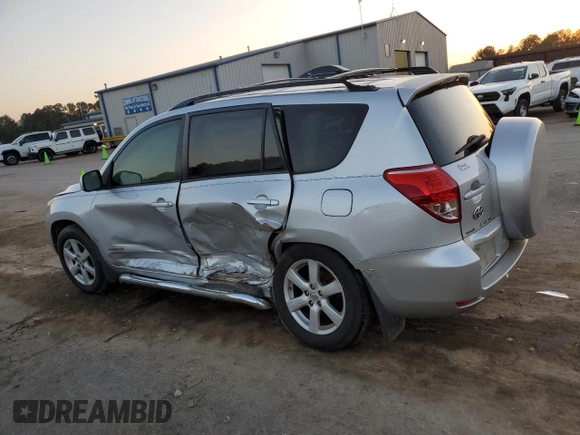 2008 Toyota RAV4 Ltd with VIN JTMZK31V785021133, listed as a Copart auction lot 43470655 with 266,830 mi miles and Salvage Title. Bid and sale history available at carsss.com. Image 2.
