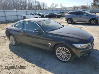 2014 BMW 4 Series 428i xDrive with VIN WBA3N5C54EF717425, listed as a Copart auction lot 47922525 with 129,132 mi miles and Clean Title. Bid and sale history available at DreamBid. Image 4.