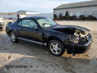 2004 Ford Mustang Deluxe with VIN 1FAFP44644F239751, listed as a Copart auction lot 44694095 with 164,465 mi miles and Non Repairable. Bid and sale history available at carsss.com. Image 4.