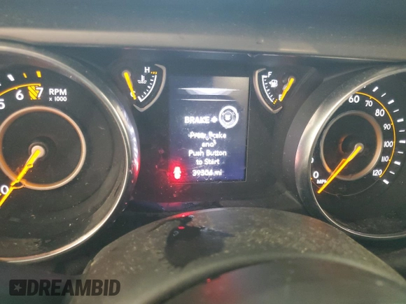 2019 Jeep Wrangler Sport S z VIN 1C4GJXAG5KW583603, wystawiony jako Copart lot #56169755 z przebiegiem 39 304 mil mil oraz Czysty tytuł • Clean title. Historia ofert i sprzedaży dostępna na DreamBid. Obrazek 9.