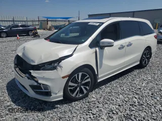 2019 Honda Odyssey Elite with VIN 5FNRL6H96KB018026, listed as a Copart auction lot 53466285 with 206,548 mi miles and Non Repairable. Bid and sale history available at DreamBid. Image 1.