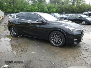 2017 Infiniti QX30 Sport with VIN SJKCH5CP1HA037086, listed as a Copart auction lot 53466314 with 68,899 mi miles and Salvage Title. Bid and sale history available at carsss.com. Image 4.