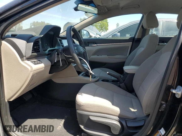 2020 Hyundai Elantra SEL with VIN 5NPD84LF8LH537269, listed as a Copart auction lot 52636195 with 89,798 mi miles and Salvage Title. Bid and sale history available at DreamBid. Image 7.