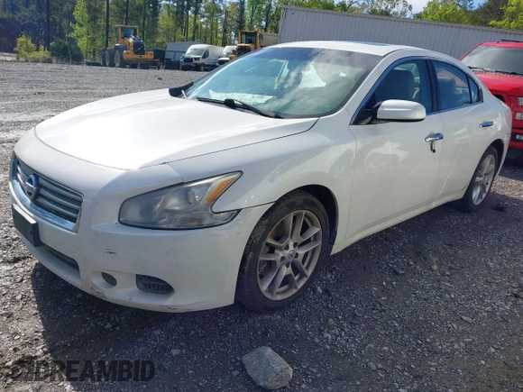 2012 Nissan Maxima S with VIN 1N4AA5AP8CC854088, listed as a IAAI auction lot 42022586 with 159,918 mi miles and . Bid and sale history available at DreamBid. Image 2.