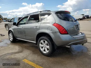 2006 Nissan Murano SE with VIN JN8AZ08W76W505871, listed as a Copart auction lot 72713984 with 130,160 mi miles and Salvage Title. Bid and sale history available at carsss.com. Image 2.