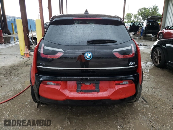 2018 BMW i3 s with VIN WBY7Z8C51JVB87393, listed as a Copart auction lot 56746363 with 45,469 mi miles. Bid and sale history available at carsss.com. Image 6.