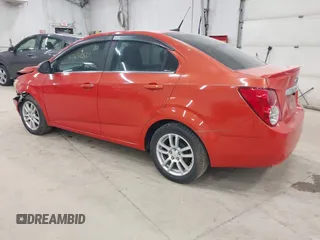 2012 Chevrolet Sonic LT with VIN 1G1JC5SH6C4132679, listed as a IAAI auction lot 42652694 with 121,238 mi miles and . Bid and sale history available at DreamBid. Image 3.