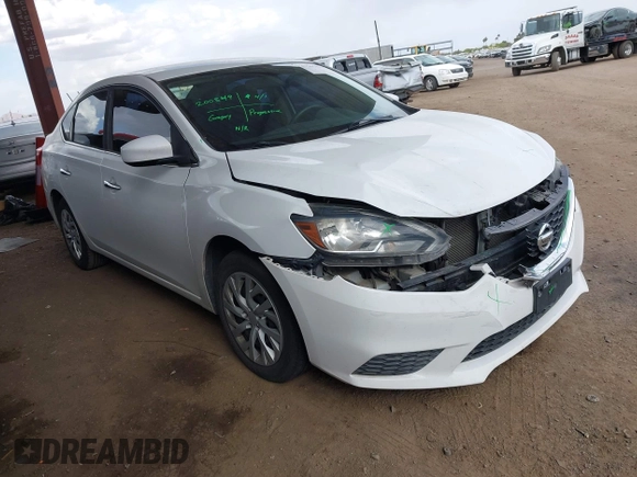 2017 Nissan Sentra S with VIN 3N1AB7AP1HY217029, listed as a IAAI auction lot 41967423 with 74,709 mi miles and . Bid and sale history available at DreamBid. Image 1.