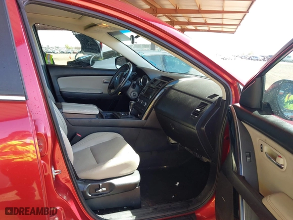 2014 Mazda CX-9 Touring with VIN JM3TB2CV5E0444144, listed as a IAAI auction lot 41892186 with 177,653 mi miles. Bid and sale history available at carsss.com. Image 5.