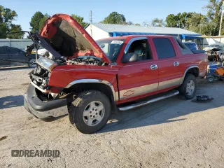 2004 Chevrolet Avalanche Z71 with VIN 3GNEK12T74G127771, listed as a Copart auction lot 70630384 with 159,872 mi miles and Salvage Title. Bid and sale history available at DreamBid. Image 1.