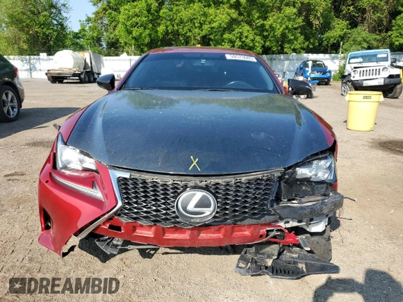 2015 Lexus RC 350 F Sport с VIN JTHSE5BC4F5002732, выставлен на аукционе Copart как лот 59573685 с пробегом 133 029 миль миль и Списание • Salvage title. История ставок и продаж доступна на DreamBid. Изображение 5.