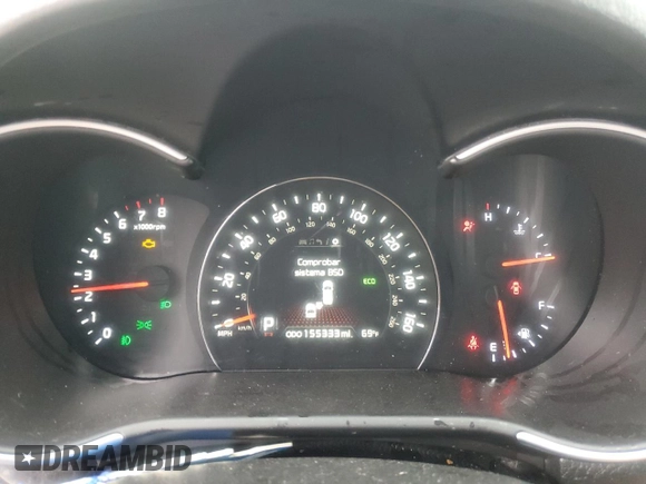 2014 Kia Sorento EX with VIN 5XYKUDA7XEG452703, listed as a Copart auction lot 47835975 with 155,333 mi miles and Salvage title. Bid and sale history available at DreamBid. Image 9.