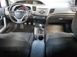 2012 Honda Civic Si with VIN 2HGFG4A56CH703773, listed as a Copart auction lot 56449825 with 117,675 mi miles and Salvage title. Bid and sale history available at DreamBid. Image 8.