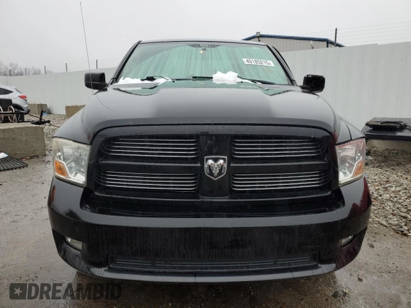 2012 Ram 1500 Express with VIN 3C6JD7ATXCG278339, listed as a Copart auction lot 45185215 with 122,129 mi miles and Salvage Title. Bid and sale history available at carsss.com. Image 5.