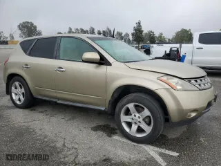 2005 Nissan Murano SE with VIN JN8AZ08T35W327638, listed as a Copart auction lot 50277855 with 238,217 mi miles and Salvage Title. Bid and sale history available at carsss.com. Image 4.