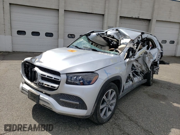 2020 Mercedes-Benz GLS 450 with VIN 4JGFF5KE7LA213083, listed as a Copart auction lot 42807832 with Not Provided miles and Non Repairable. Bid and sale history available at DreamBid. Image 2.