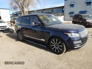 2014 Land Rover Range Rover Supercharged Autobiography with VIN SALGV2TF5EA153382, listed as a Copart auction lot 85955714 with 103,059 mi miles and Salvage title. Bid and sale history available at DreamBid. Image 4.