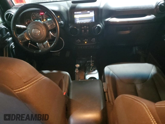 2018 Jeep Wrangler JK Unlimited Sahara with VIN 1C4BJWEG2JL869892, listed as a Copart auction lot 74474184 with 82,098 mi miles and Salvage Title. Bid and sale history available at carsss.com. Image 8.