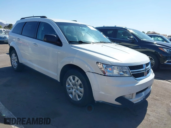 2016 Dodge Journey American Value with VIN 3C4PDCAB2GT230608, listed as a IAAI auction lot 42191801 with 115,477 mi miles and . Bid and sale history available at DreamBid. Image 1.