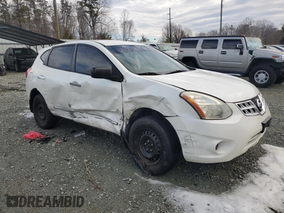 2012 Nissan Rogue SV with VIN JN8AS5MV4CW417838, listed as a Copart auction lot 88150125 with 148,821 mi miles and Salvage Title. Bid and sale history available at carsss.com. Image 4.