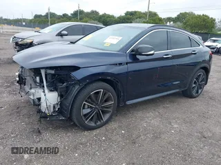 2022 Infiniti QX55 Essential with VIN 3PCAJ5K36NF103132, listed as a IAAI auction lot 41412764 with 32,100 mi miles and . Bid and sale history available at DreamBid. Image 2.