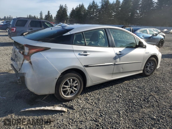 2019 Toyota Prius LE with VIN JTDL9RFU5K3004824, listed as a Copart auction lot 52640445 with 101,542 mi miles and Salvage Title. Bid and sale history available at DreamBid. Image 3.