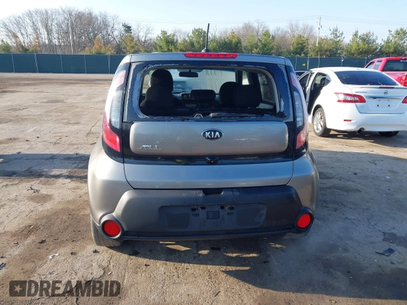2014 Kia Soul + with VIN KNDJP3A57E7051277, listed as a IAAI auction lot 41985858 with 143,722 mi miles and . Bid and sale history available at DreamBid. Image 15.