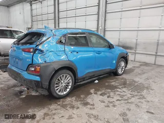 2019 Hyundai Kona SEL with VIN KM8K6CAA6KU359294, listed as a IAAI auction lot 41176192 with 52,208 mi miles. Bid and sale history available at carsss.com. Image 4.