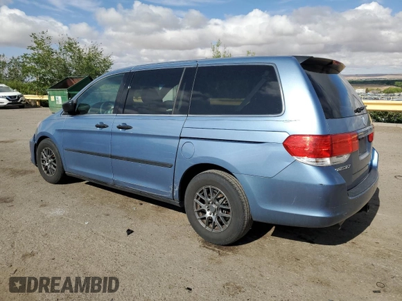 2010 Honda Odyssey LX with VIN 5FNRL3H23AB054658, listed as a Copart auction lot 62322195 with 160,550 mi miles and Salvage title. Bid and sale history available at DreamBid. Image 2.