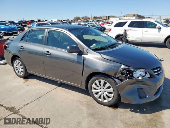 2013 Toyota Corolla L with VIN 2T1BU4EEXDC119811, listed as a Copart auction lot 49872785 with 78,073 mi miles and Salvage Title. Bid and sale history available at DreamBid. Image 4.