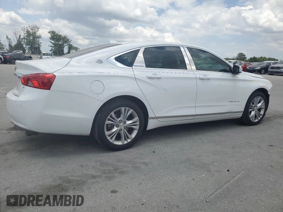 2014 Chevrolet Impala LT with VIN 2G1125S30E9108224, listed as a Copart auction lot 55293205 with 77,496 mi miles and Salvage Title. Bid and sale history available at DreamBid. Image 3.