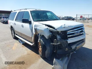 2013 Ford Expedition Max XLT z VIN 1FMJK1H51DEF38179, wystawiony jako IAAI lot #42077016 z przebiegiem 148 919 mil mil oraz . Historia ofert i sprzedaży dostępna na DreamBid. Obrazek 1.
