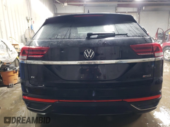 2022 Volkswagen Atlas SE with VIN 1V2LC2CA1NC204315, listed as a Copart auction lot 87311904 with 33,766 mi miles and Salvage title. Bid and sale history available at DreamBid. Image 6.