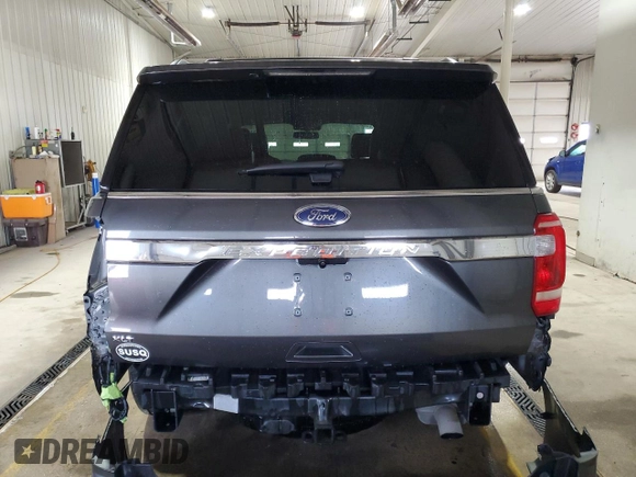 2020 Ford Expedition XLT with VIN 1FMJU1JT3LEA90755, listed as a Copart auction lot 53110985 with 51,052 mi miles and Salvage title. Bid and sale history available at DreamBid. Image 6.