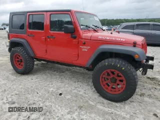 2008 Jeep Wrangler Unlimited X with VIN 1J4GA39118L607733, listed as a Copart auction lot 54506485 with 114,975 mi miles and Salvage Title. Bid and sale history available at DreamBid. Image 4.