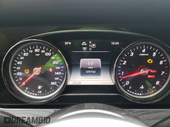 2019 Mercedes-Benz E-Class E 300 with VIN WDDZF4KB4KA556892, listed as a Copart auction lot 51997325 with 109,766 mi miles and Salvage Title. Bid and sale history available at carsss.com. Image 9.