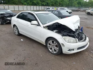 2009 Mercedes-Benz C 300 Sport with VIN WDDGF54X89R048281, listed as a IAAI auction lot 42366747 with 233,201 mi miles and . Bid and sale history available at DreamBid. Image 1.