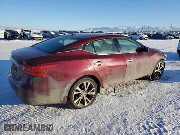 2018 Nissan Maxima S with VIN 1N4AA6AP2JC404407, listed as a Copart auction lot 88553025 with 66,628 mi miles and Salvage title. Bid and sale history available at DreamBid. Image 3.