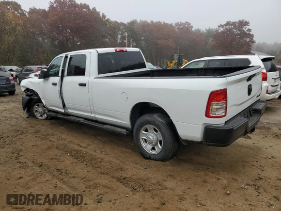 2023 Ram 2500 Tradesman with VIN 3C6UR5HJ4PG589374, listed as a Copart auction lot 77361114 with 11,965 mi miles and Salvage Title. Bid and sale history available at carsss.com. Image 2.