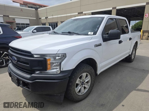 2018 Ford F-150 XL with VIN 1FTEW1C53JKC50906, listed as a IAAI auction lot 42159822 with 177,393 mi miles. Bid and sale history available at carsss.com. Image 1.