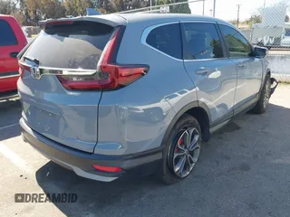 2020 Honda CR-V EX-L with VIN 5J6RW1H84LA005474, listed as a IAAI auction lot 41702852 with 61,995 mi miles. Bid and sale history available at carsss.com. Image 4.