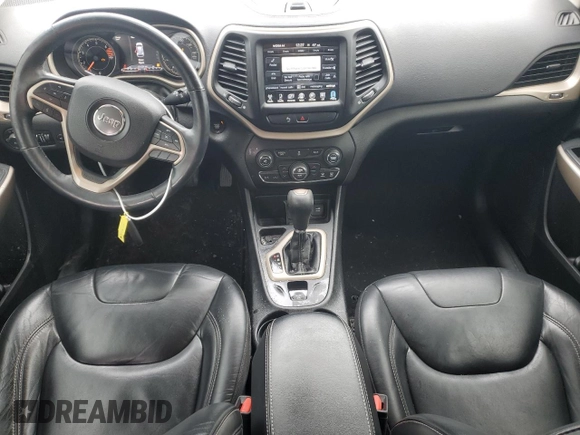 2018 Jeep Cherokee Limited with VIN 1C4PJLDB1JD523613, listed as a Copart auction lot 43543485 with 131,259 mi miles and Salvage title. Bid and sale history available at DreamBid. Image 8.