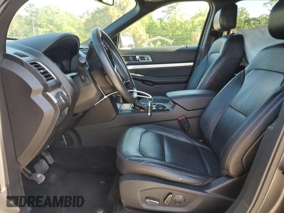 2017 Ford Explorer XLT with VIN 1FM5K7DH1HGE33589, listed as a Copart auction lot 52489785 with 84,577 mi miles and Salvage Title. Bid and sale history available at DreamBid. Image 7.