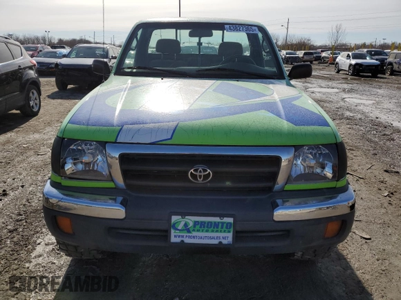 1999 Toyota Tacoma with VIN 4TAPM62N2XZ491929, listed as a Copart auction lot 43827365 with 256,146 mi miles and Clean Title. Bid and sale history available at DreamBid. Image 5.