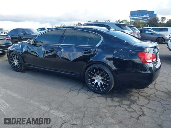 2008 Lexus GS 350 with VIN JTHBE96SX80041253, listed as a IAAI auction lot 41935026 with 144,005 mi miles. Bid and sale history available at carsss.com. Image 14.